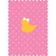 Pink Waddle Over Shower Invitations Image 2 of 6